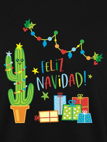 Feliz Navidad Kaktus Weihnachtspullover