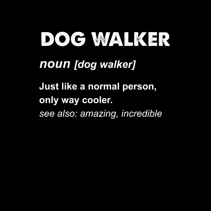 Dog walker Gift design