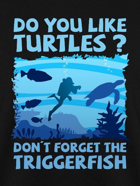DIVING - TURTLE - PRESSURE FISH