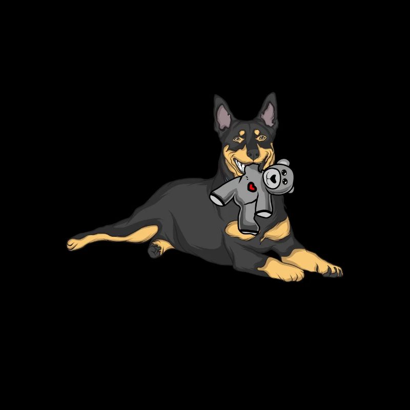 Australian Kelpie Stofftier