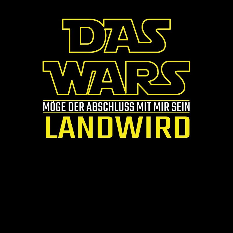 Das Wars Abschluss Landwirt Beruf Geschenkidee