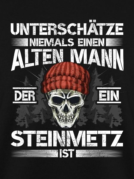 Steinmetz Alter mann Steinhauer