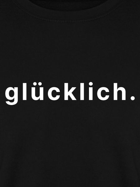 glücklich.