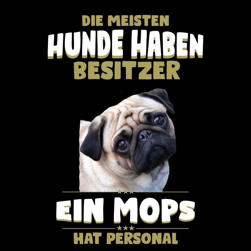 Mops Shirt - Mops Hund TShirt