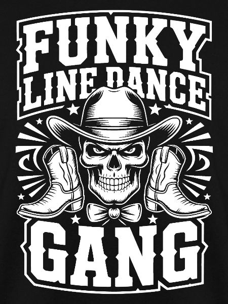 Funky Line-Dance Gang Skull