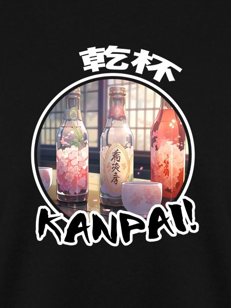 Japanischer Sake - Anime Shirt