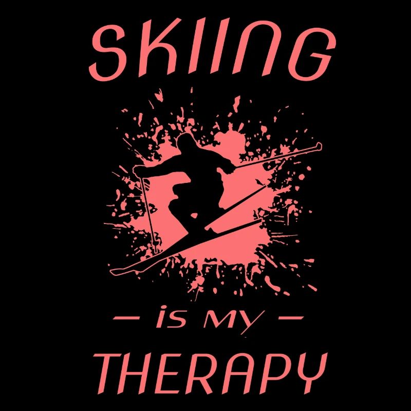 Skiing Skifahren