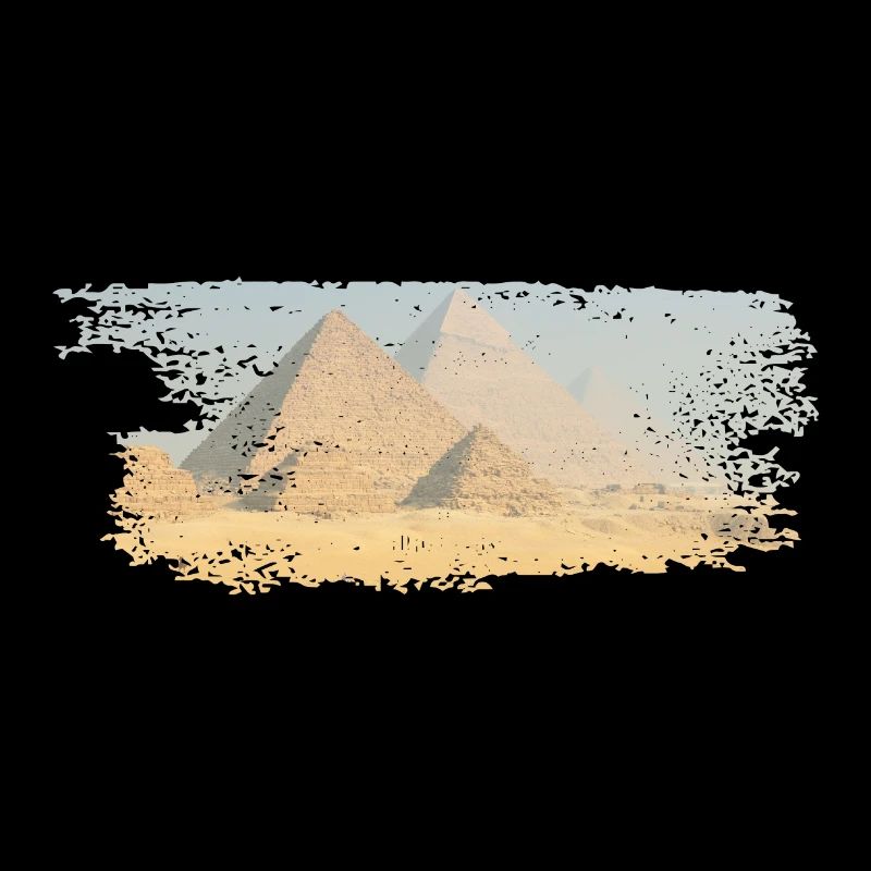 Paintbrush pyramids