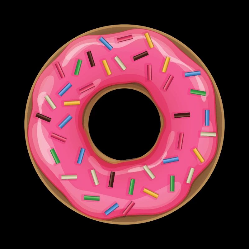 Tshirt DONUT idée cadeau humour
