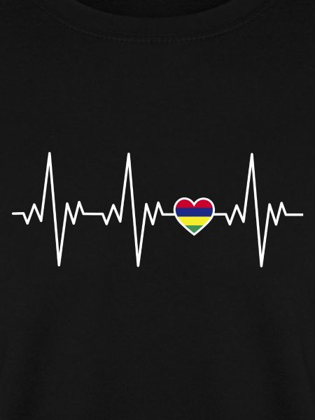 Mauritius Herzschlag EKG Geschenk