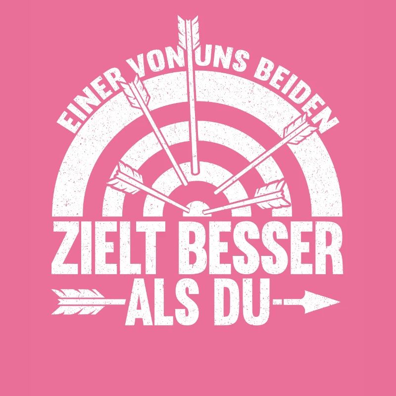 Bogenschütze Einer von uns beiden Bogenschießen