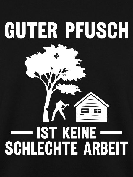 Holzfäller Waldarbeiter Holz machen