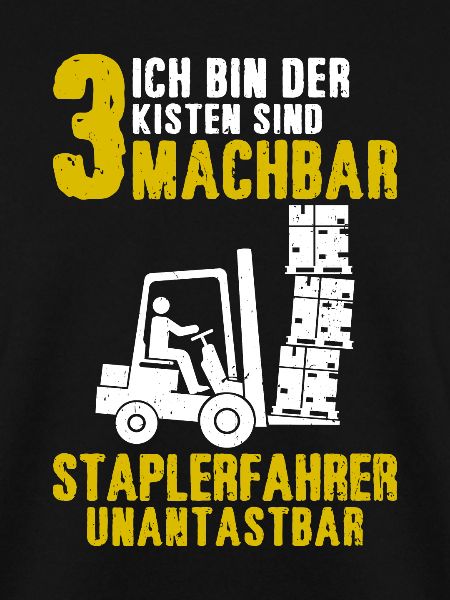 Staplerfahrer Lagerist Gabelstaplerfahrer