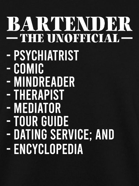 Bartender Mixologist Bartending