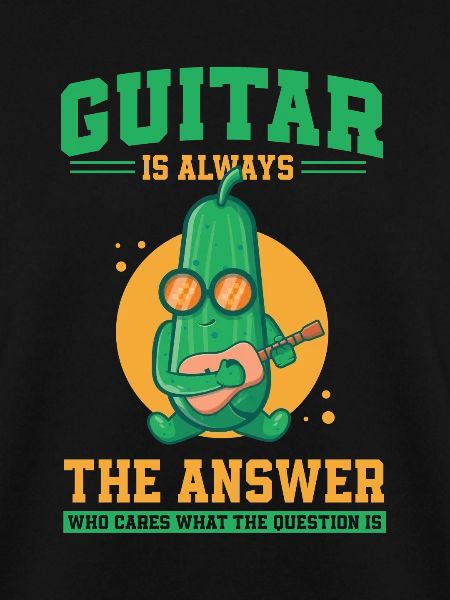 Zucchini guitarist