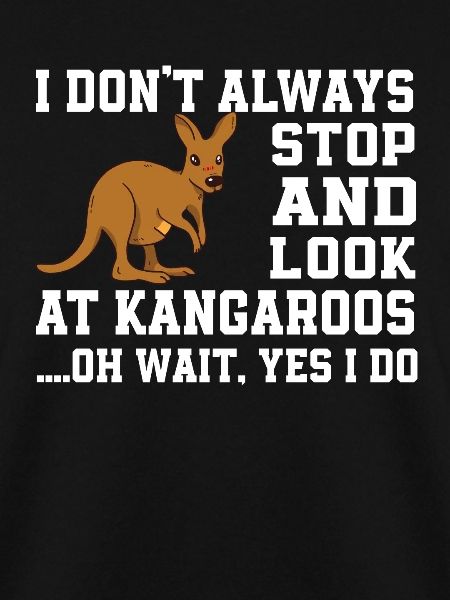 Lustiger Känguru Spruch