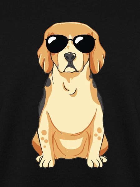 Beagle Welpe Mit Sonnebrille