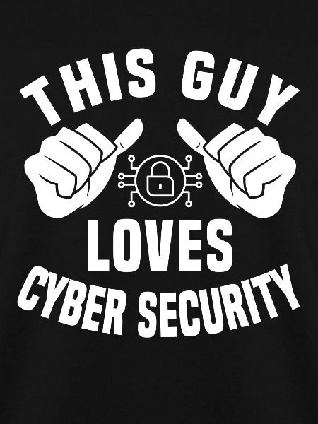 This guy loves cybersecurity