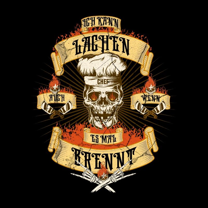 Ich Lache Wenns Brennt-Design