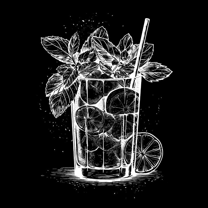 Mojito Time - Cool cocktail motif