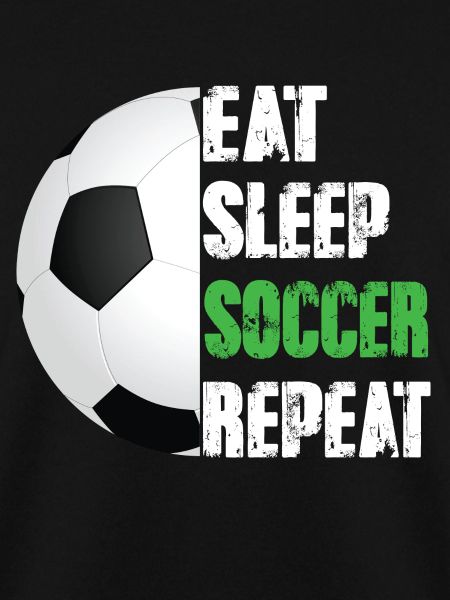 Eat Sleep Soccer Repeat