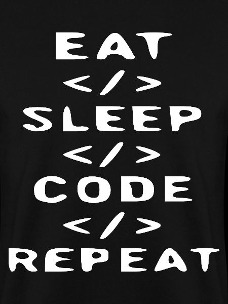 Eat Sleep Code Repeat T-Shirt