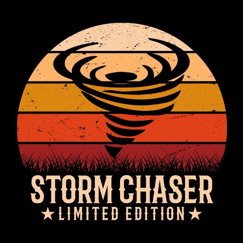 Rétro Tornado Twister Hurricane Lover
