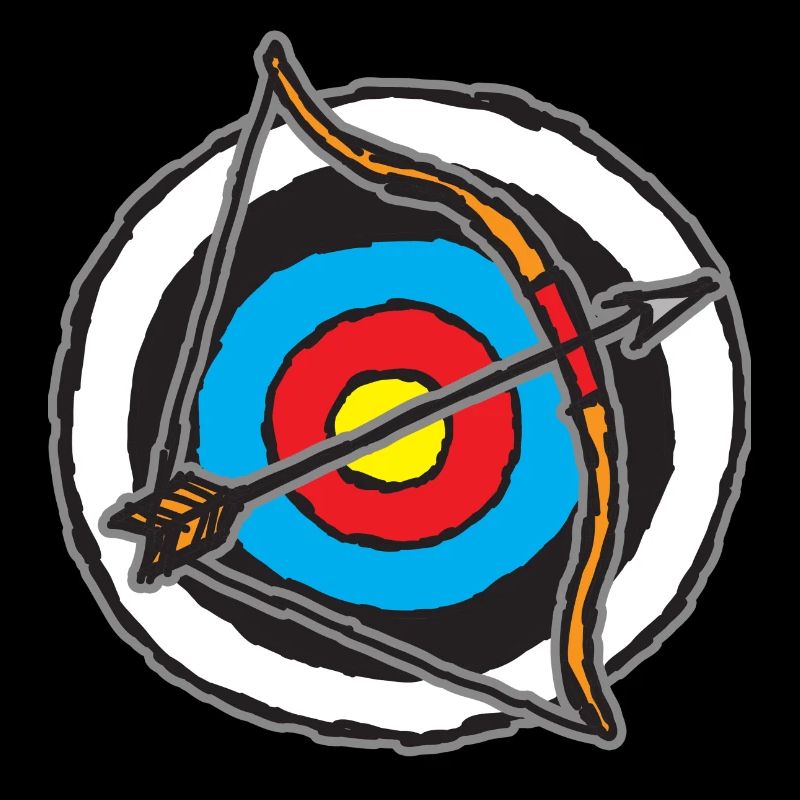 Bow and arrow target archer