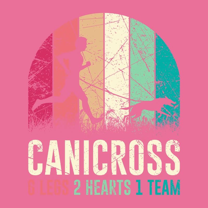 Canicross courir avec le chien cadeau de course