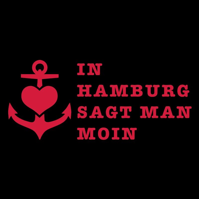 A Hambourg, ils disent Moin / ancre 1c