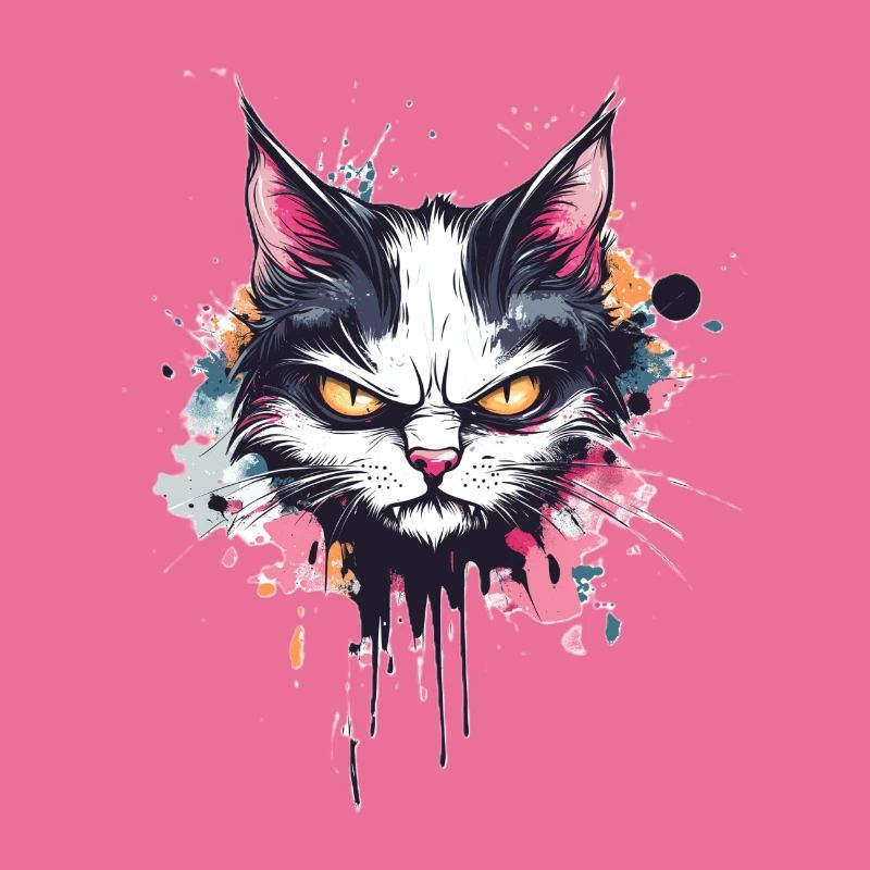 Cartoon Katze