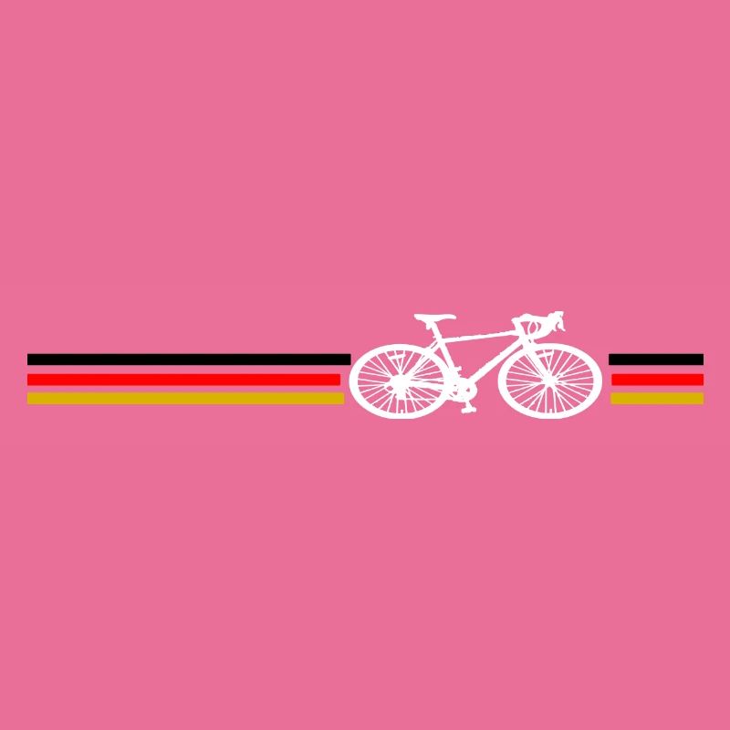 Vélo de vélo de course retro design