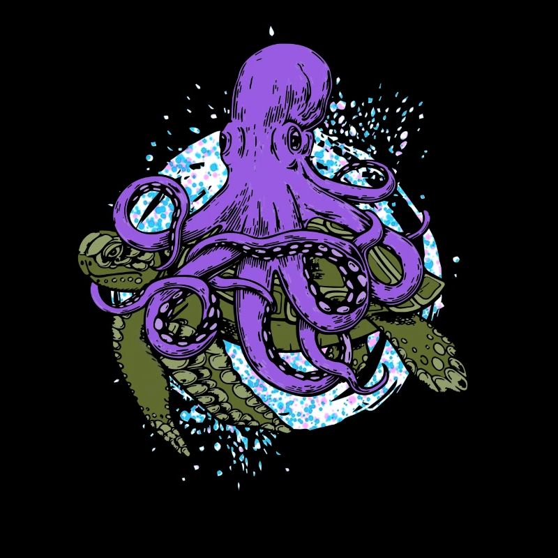 Octopus und die Schildkröte