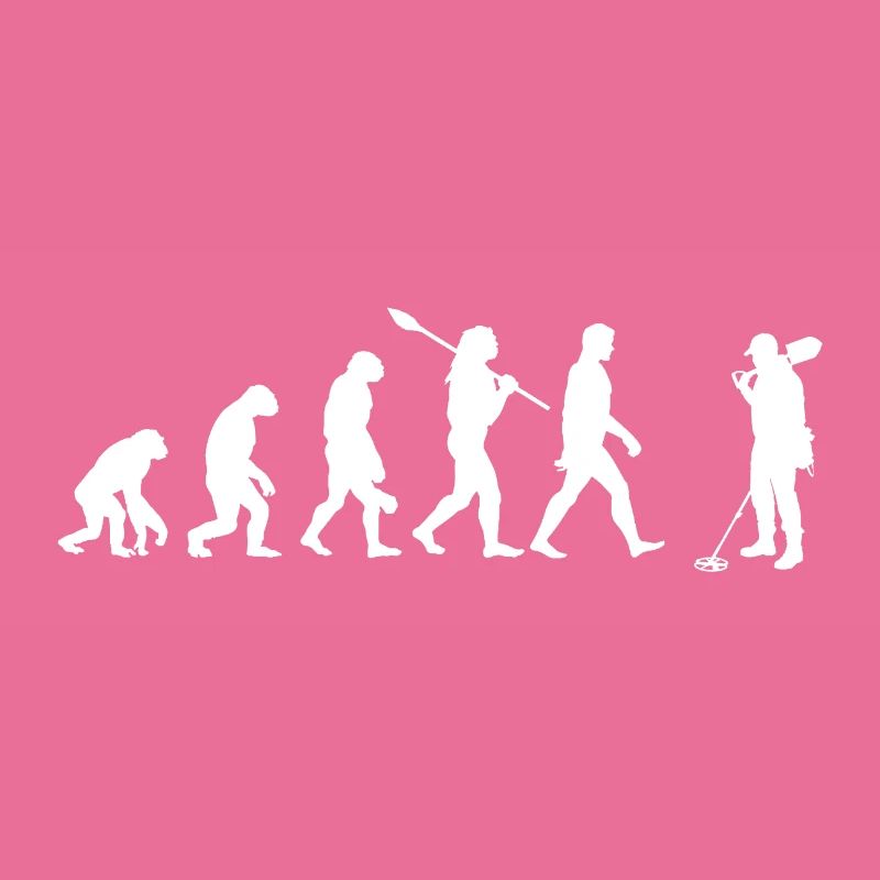 Evolution des Menschen - Metalldetektor Nr. 1
