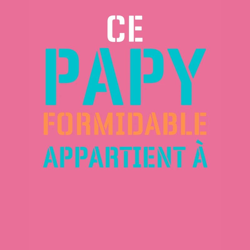 Papy Formidable Personalized Gift