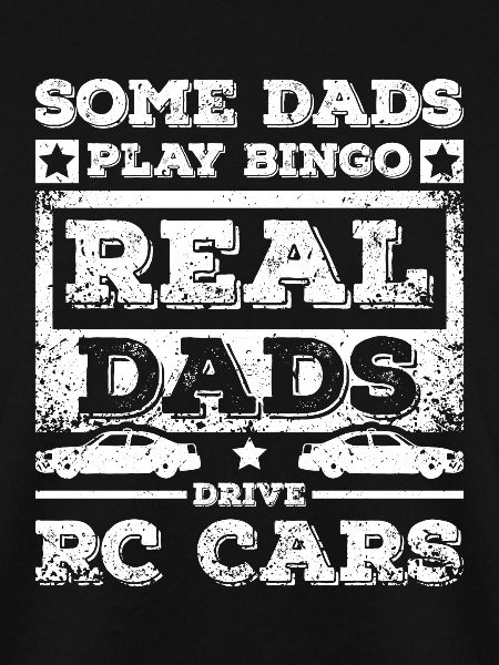 Dads drive rc cars