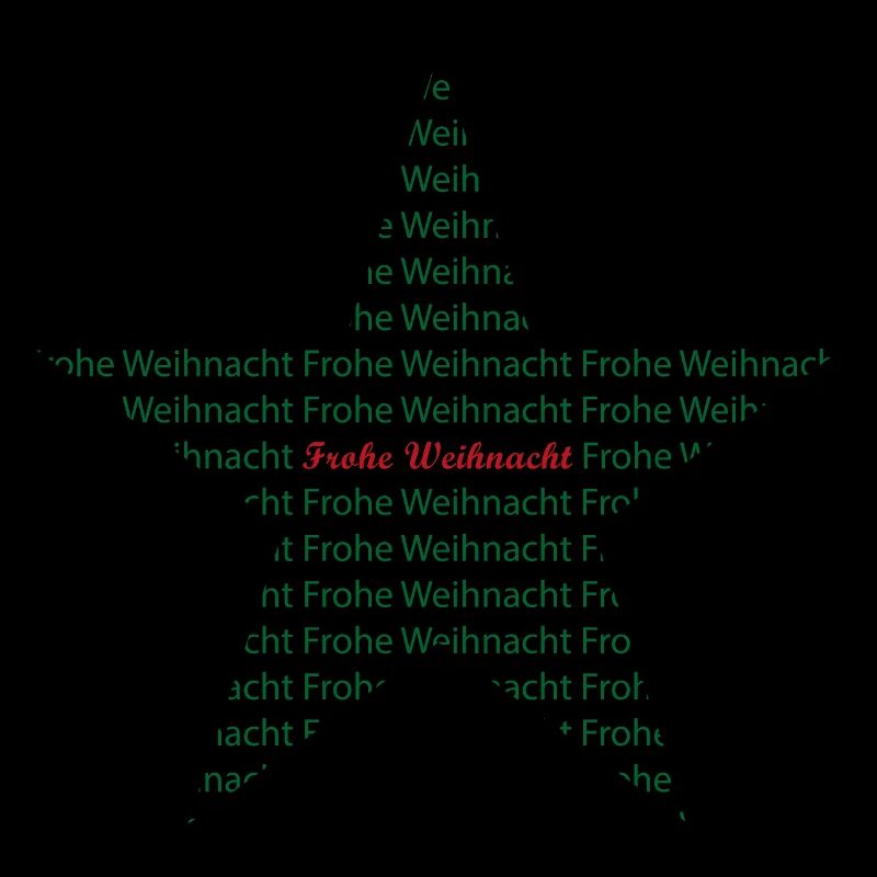 Frohe Weihnachten Stern