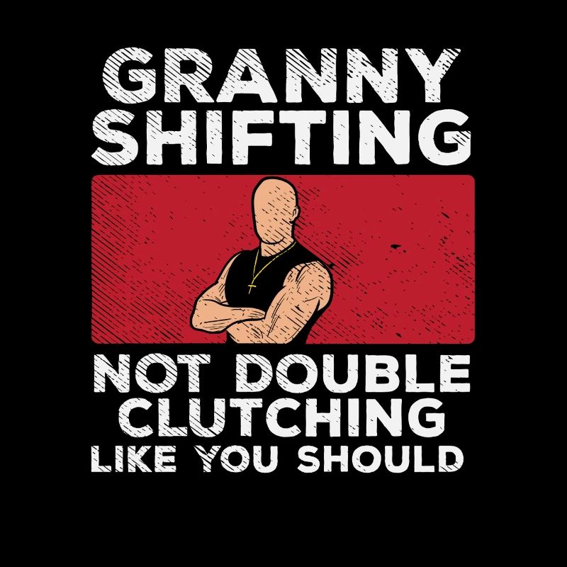 Granny Shifting – Amateur de voitures de levier de vitesses