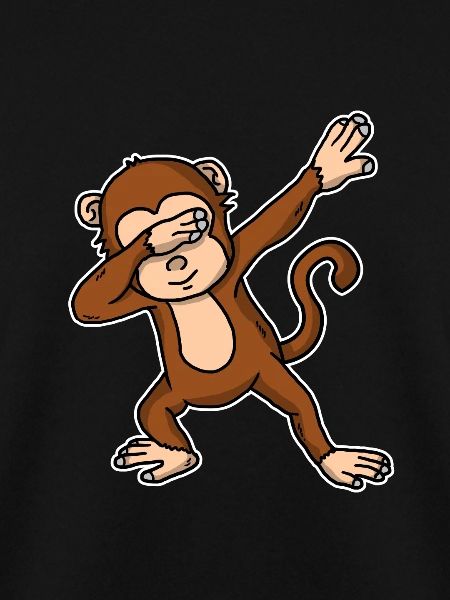 Lustiges Dabbing Affe Geschenk