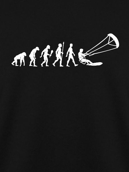 Kitesurfen Evolution Kitesurfer Geschenkidee