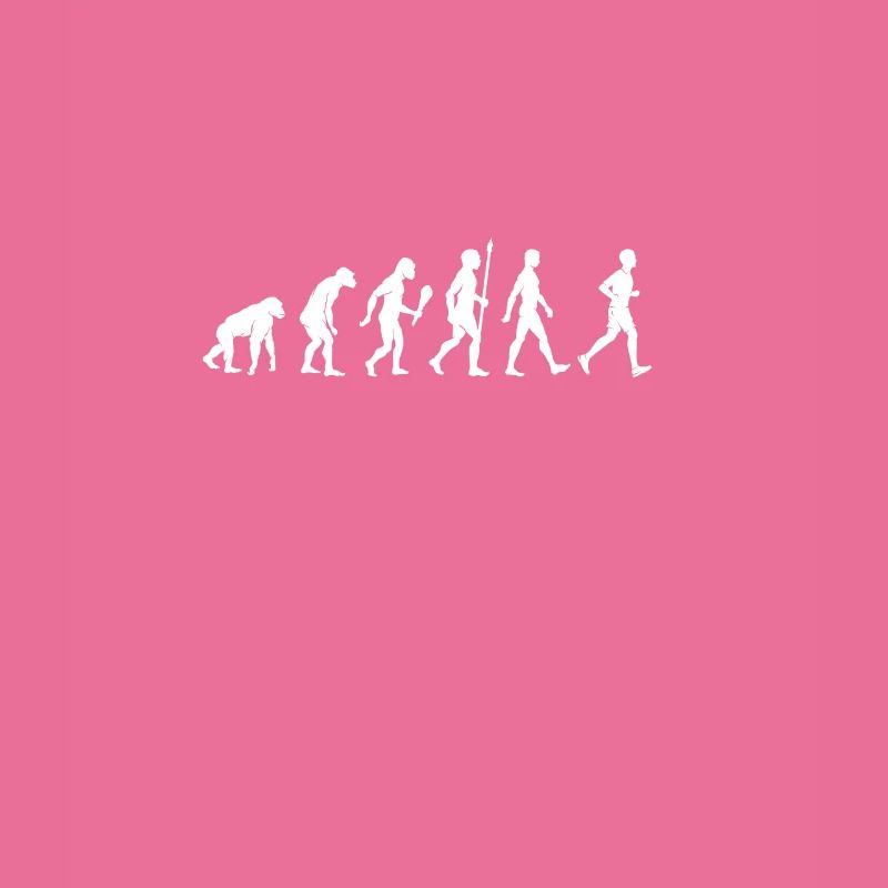 Lustige Jogging Evolution Läufer Geschenkidee