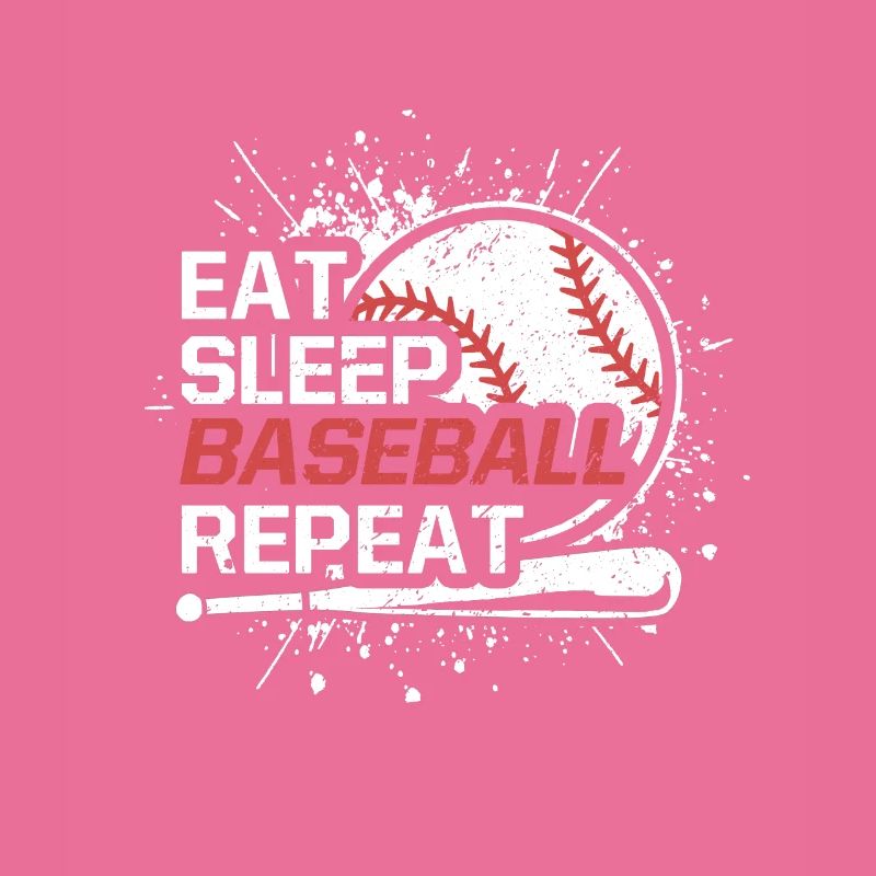 Mangez dormir Baseball Répéter Le lanceur de baseball