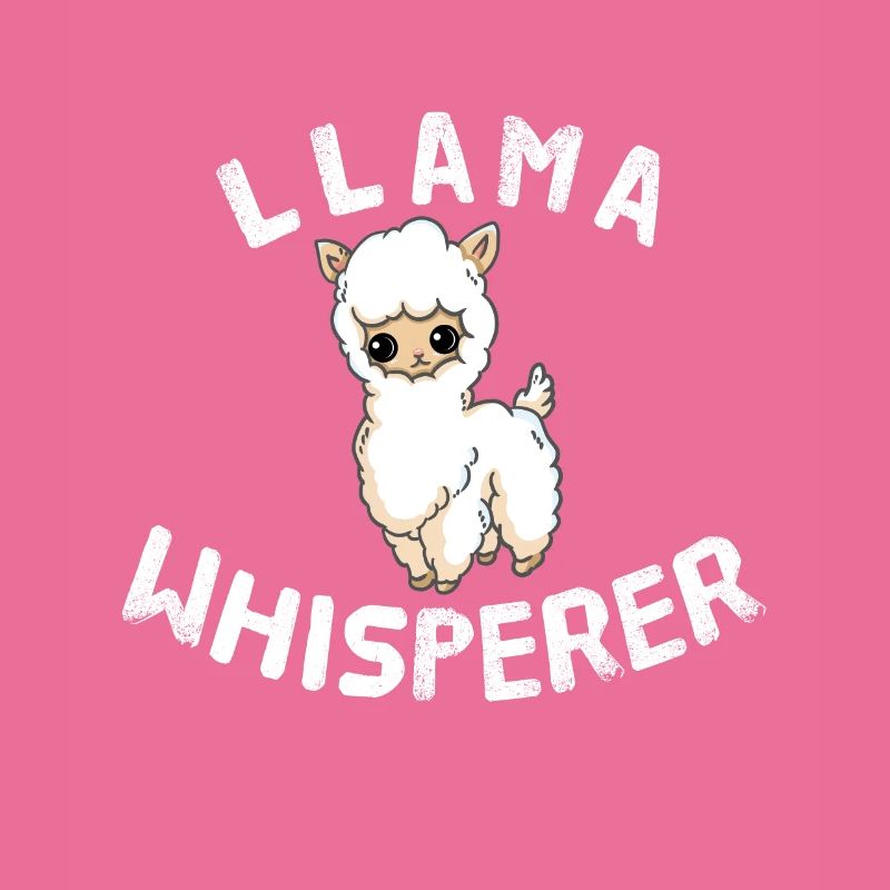 Funny Llama Lover Llama Whisperer