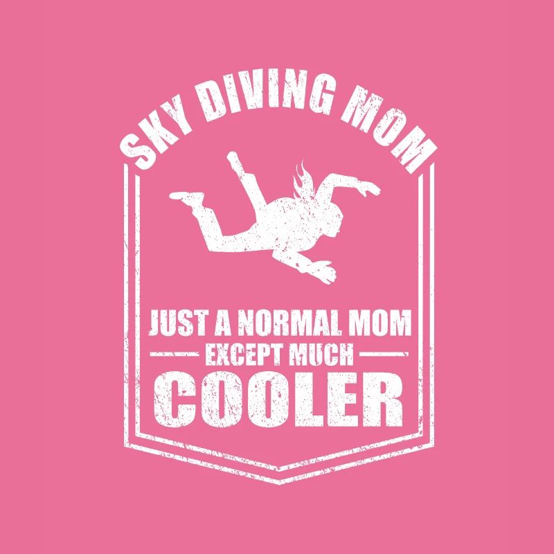 Fallschirmspringen Mama Adrenalin Mutter Muttertag