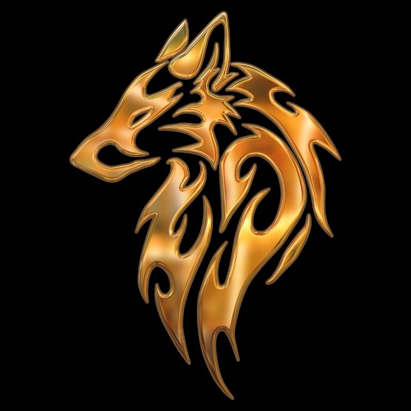 Tribal Wolf