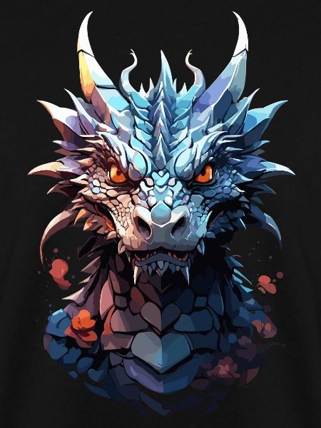 Düsterer Drache - Schattenglanz