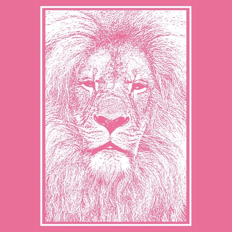 Prächtiger Löwe