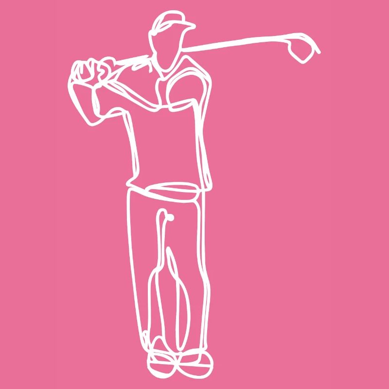Golfer Skizze