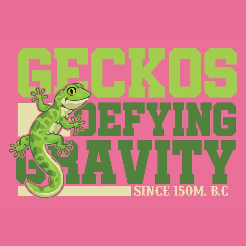 Geckos Defying Gravity