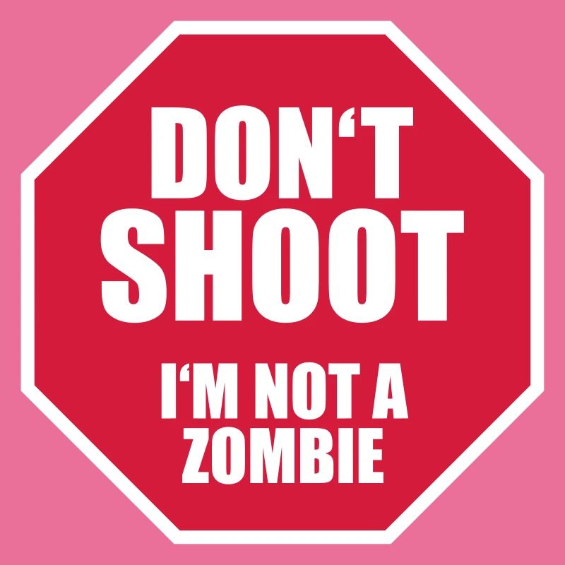 Ne tirez pas, je ne suis pas un zombie